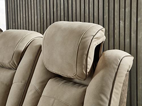 Ashley Next-Gen DuraPella Power Reclining Sofa - Sand