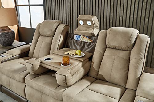 Ashley Next-Gen DuraPella Power Reclining Sofa - Sand