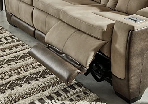 Ashley Next-Gen DuraPella Power Reclining Sofa - Sand