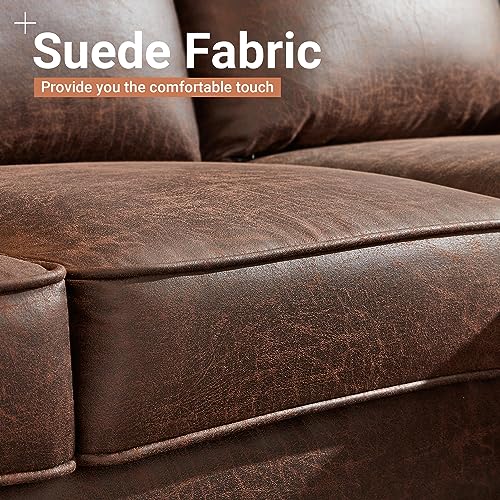 Cozy 81.5" L-Shaped Sectional Sofa with Chaise