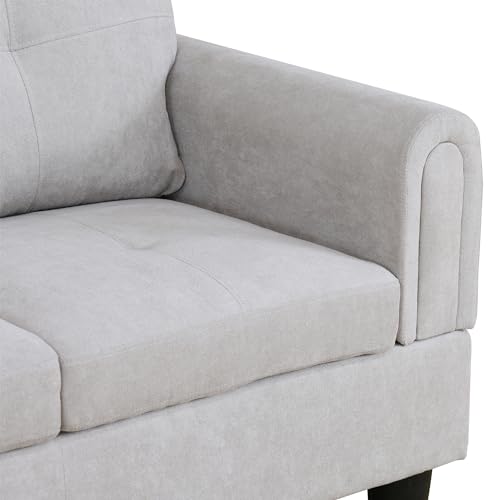 Modular L-Shaped Sectional Sofa with Chaise
