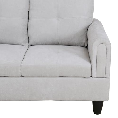 Modular L-Shaped Sectional Sofa with Chaise