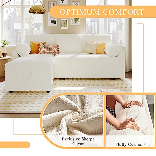 VanAcc 2-in-1 Pull Out Sleeper Sofa Bed