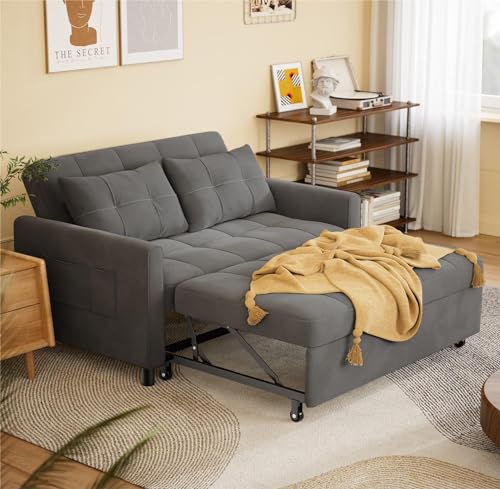 Gizoon 3-in-1 Convertible Sleeper Sofa Couch