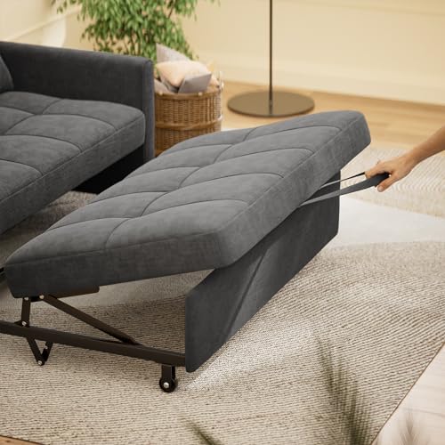 Gizoon 3-in-1 Convertible Sleeper Sofa Couch