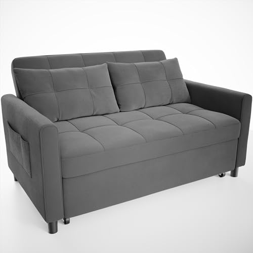 Gizoon 3-in-1 Convertible Sleeper Sofa Couch