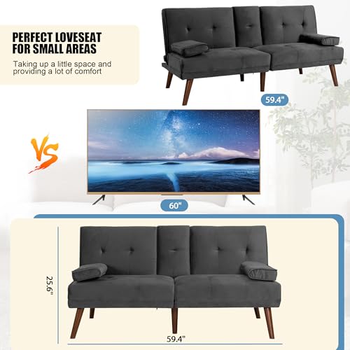 Dark Gray Shintenchi Sofa Bed
