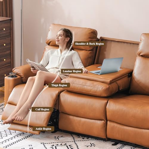 3-Seat Power Reclining Sofa with USB Ports