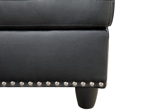 Stylish L-Shape Convertible Sofa with Storage