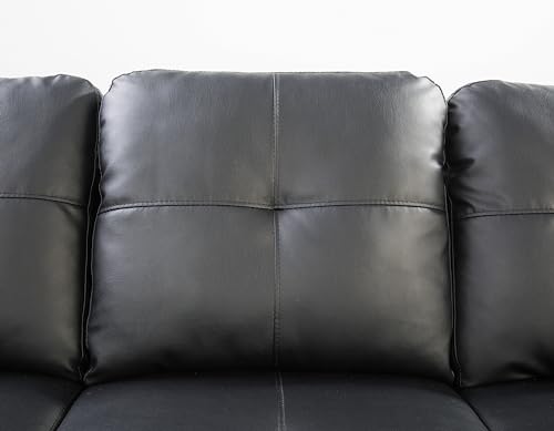 Stylish L-Shape Convertible Sofa with Storage