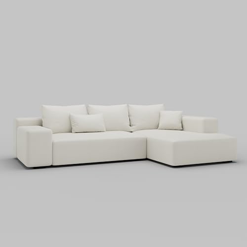 Oversized Modern L-Shaped Sectional Sofa Set