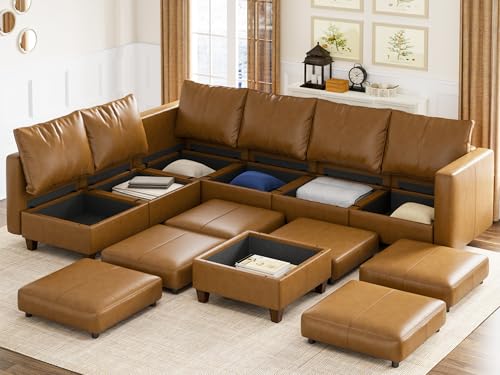 EASE MOOSE L-Shaped Reversible Sectional Sofa with Storage