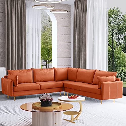 L-Shape Modular Sectional Sofa for Living Room