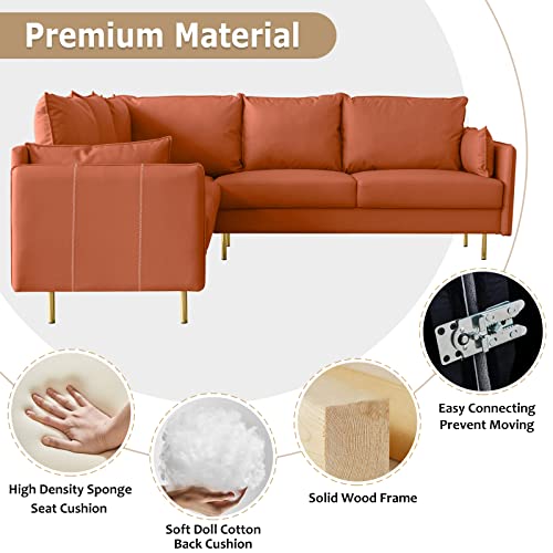 L-Shape Modular Sectional Sofa for Living Room
