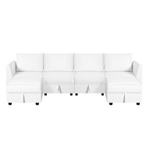 Naomi Home U-Shaped Modular Sectional Sofa Set