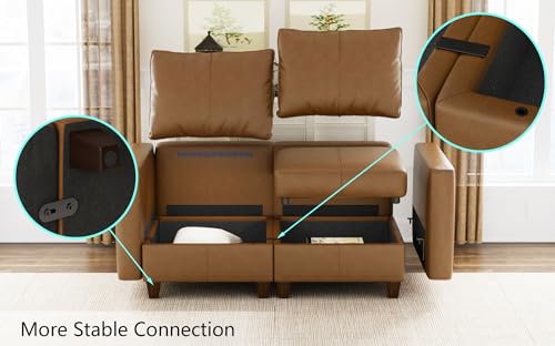 EASE MOOSE Modular 6-Seat Sectional Sleeper Sofa
