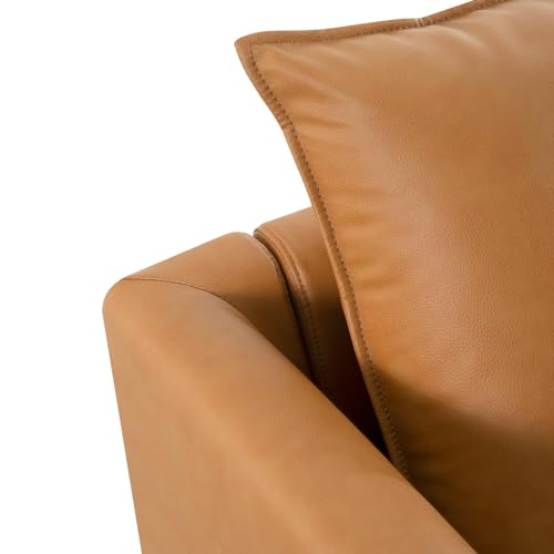 Naomi Home Elizabeth U-Shaped Modular Sofa - Caramel