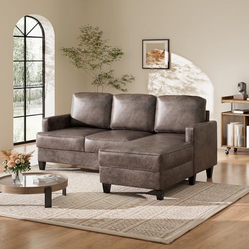 Modern 3-Seater L-Shaped Sofa with Chaise