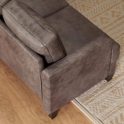 Modern 3-Seater L-Shaped Sofa with Chaise
