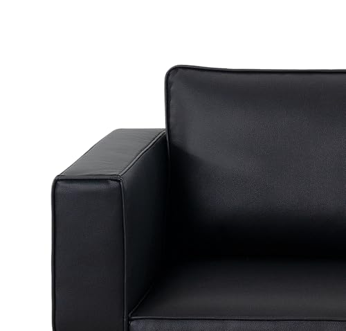 Naomi Home Sarah Black Modular Sofa with Storage