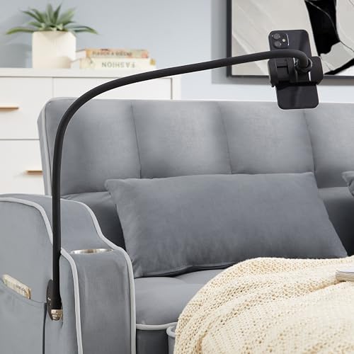 Compact 55" Convertible Velvet Futon Sofa Bed