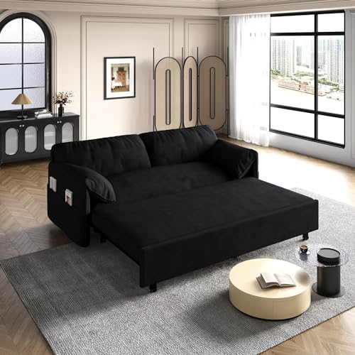Modern 3-in-1 King Size Futon Sofa Bed