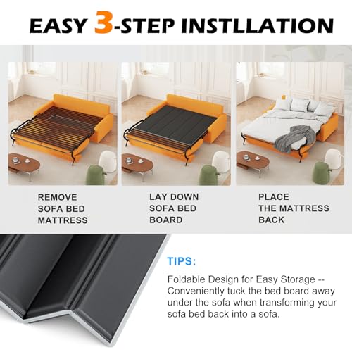 LAVEVE Queen Size Sleeper Sofa Bed Insert