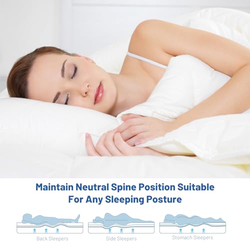 Queen Size Cool Gel Memory Foam Mattress Replacement