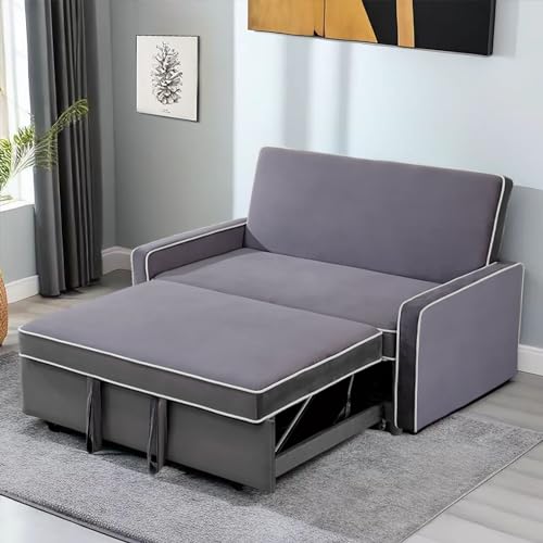 SumKea 3-in-1 Sleeper Loveseat Sofa Bed - Grey