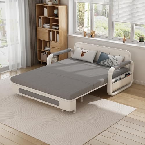 Modern Convertible Sofa Bed with Adjustable Backrest