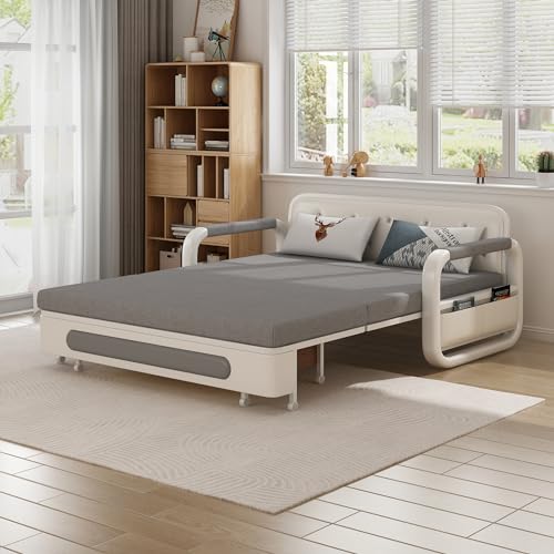 Modern Convertible Sofa Bed with Adjustable Backrest