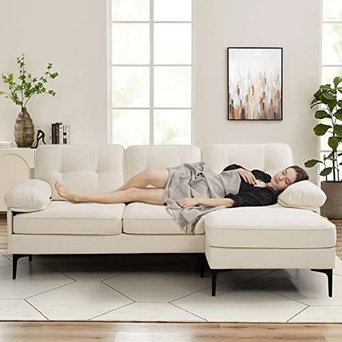 EASELAND 82" L-Shaped Reversible Sectional Sofa