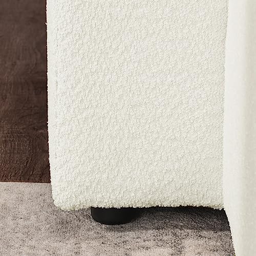 Modern U-Shaped Modular Boucle Sectional Sofa