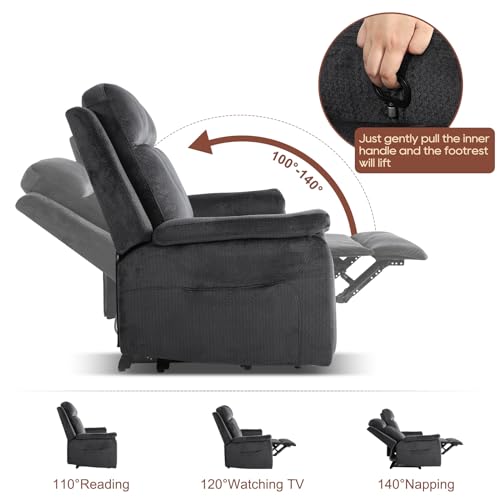 Velvet 2 Seater Recliner Sofa with Massage & Heat