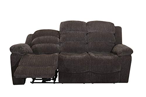 Classic Austin Power Recliner Sofa in Stone