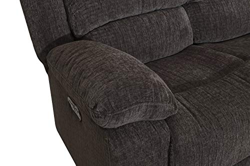 Classic Austin Power Recliner Sofa in Stone