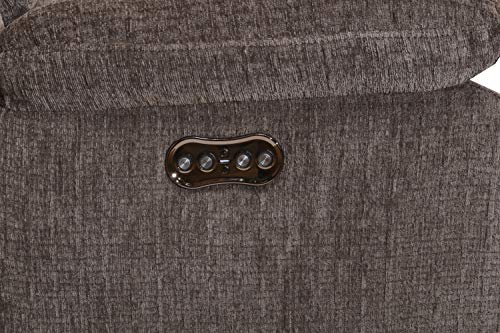 Classic Austin Power Recliner Sofa in Stone