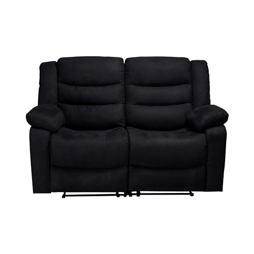 Modern Black Modular Sofa Set for Living Room