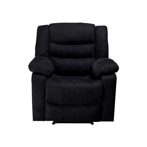 Modern Reclining Sofa Set with Consoles and Storage
