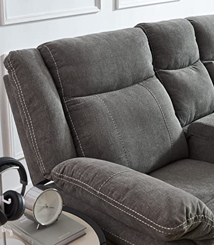 Power Reclining Sectional Sofa with USB and Storage