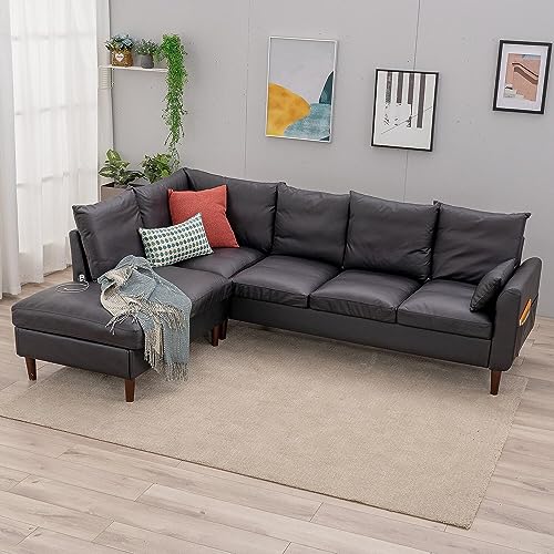 Panana Modern 6-Seater L-Shaped Sofa Bed