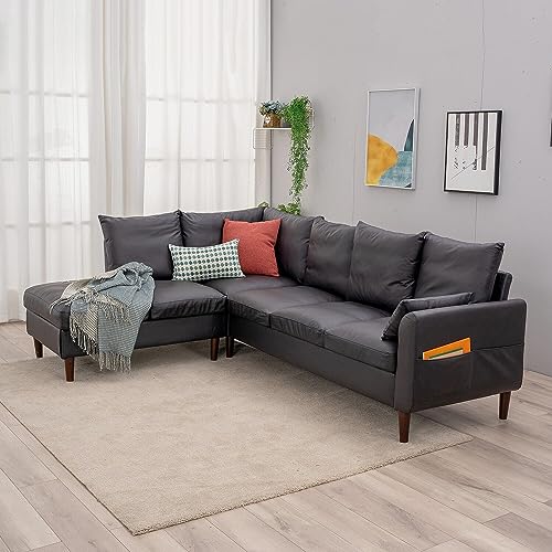 Panana Modern 6-Seater L-Shaped Sofa Bed