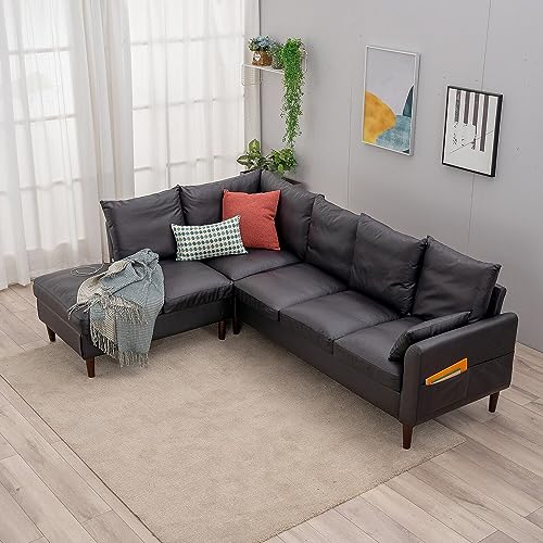 Panana Modern 6-Seater L-Shaped Sofa Bed