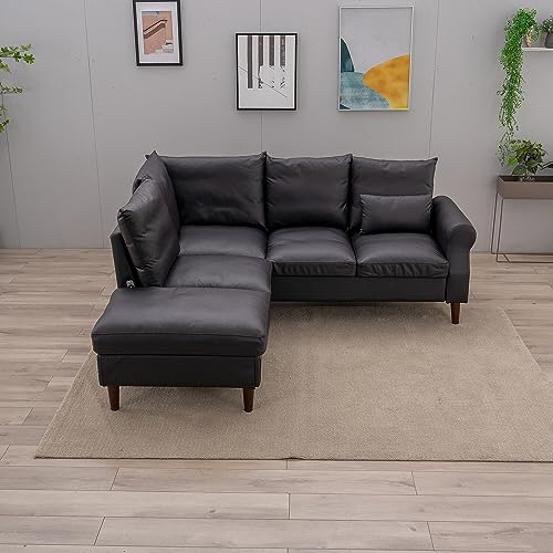 Panana 5-Seat L-Shaped Sectional Sofa with USB