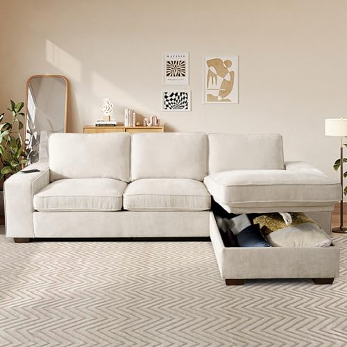Beige Componible Sectional Sofa by Coosleep Home