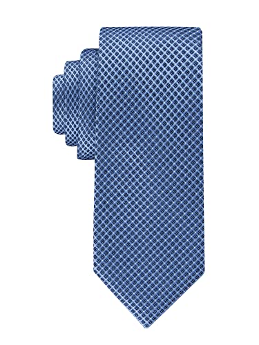 Calvin Klein Men's Slate Blue Micro Solid A Tie