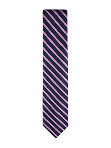 Tommy Hilfiger Mens Core Exotic Stripe Tie Light Rose
