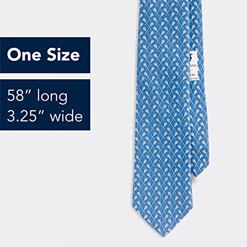 Vineyard Vines Men's Lacrosse Royal Tie, One Size