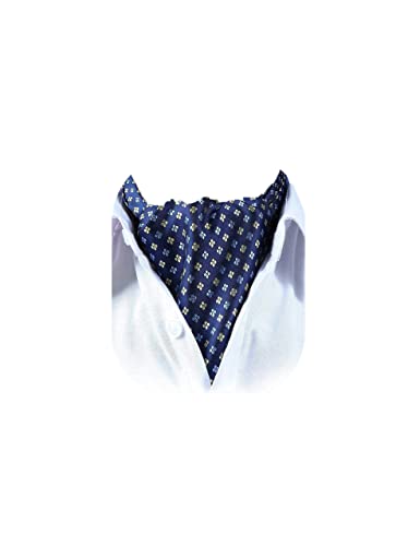 HISDERN Men's Formal Ascot Cravat Ties - Assorted