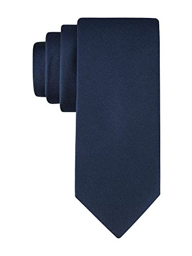 Calvin Klein Men's Navy Solid Tie